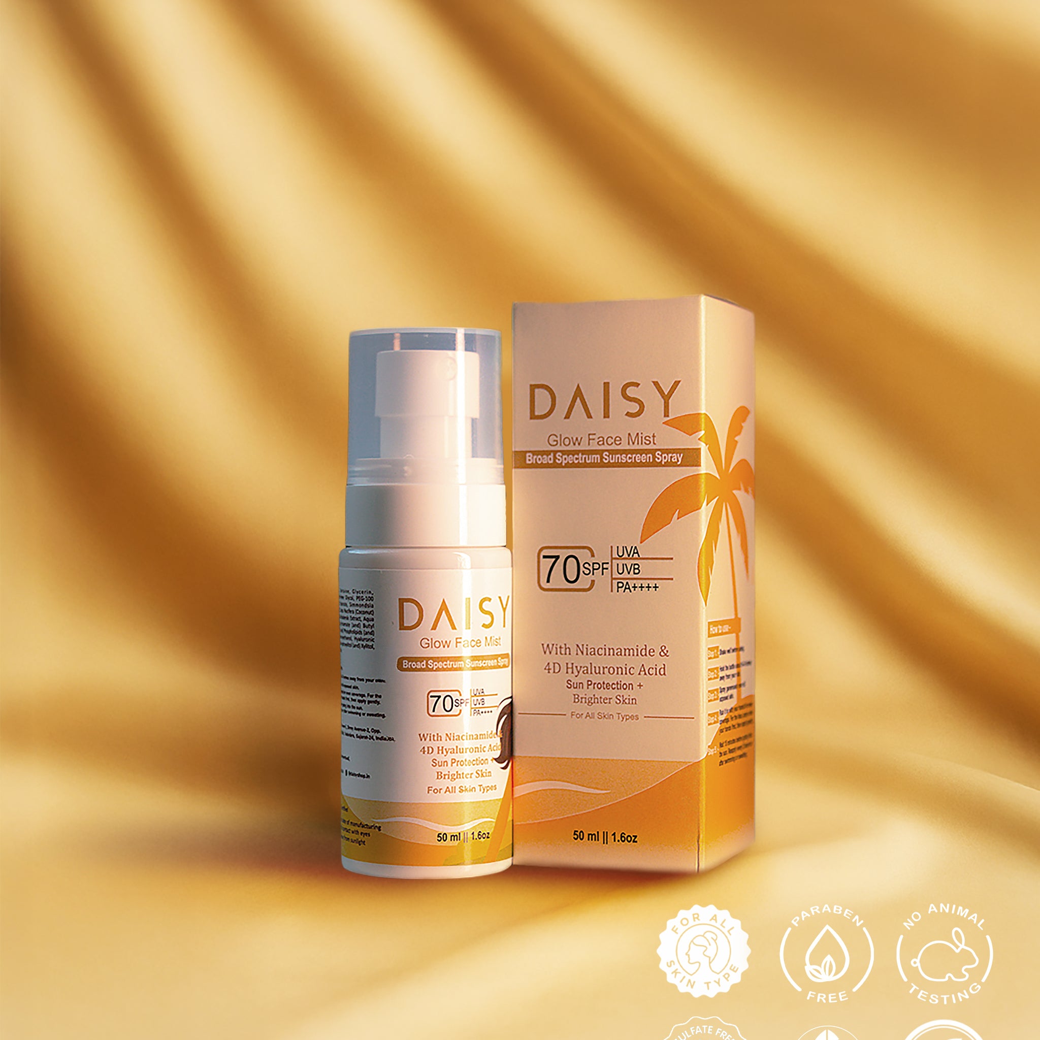Daisy Sunscreen Mist SPF 70